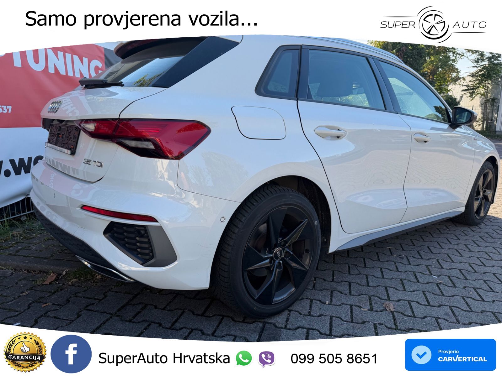 Audi A3 35 TDI (150 KS) S tronic S line