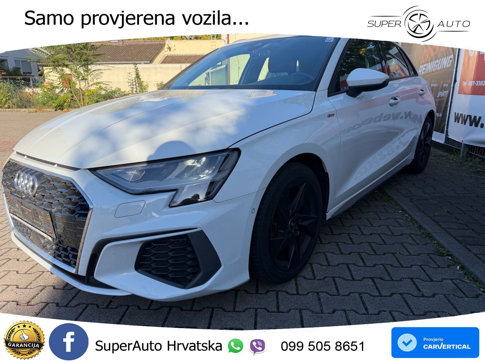 Audi A3 35 TDI (150 KS) S tronic S line