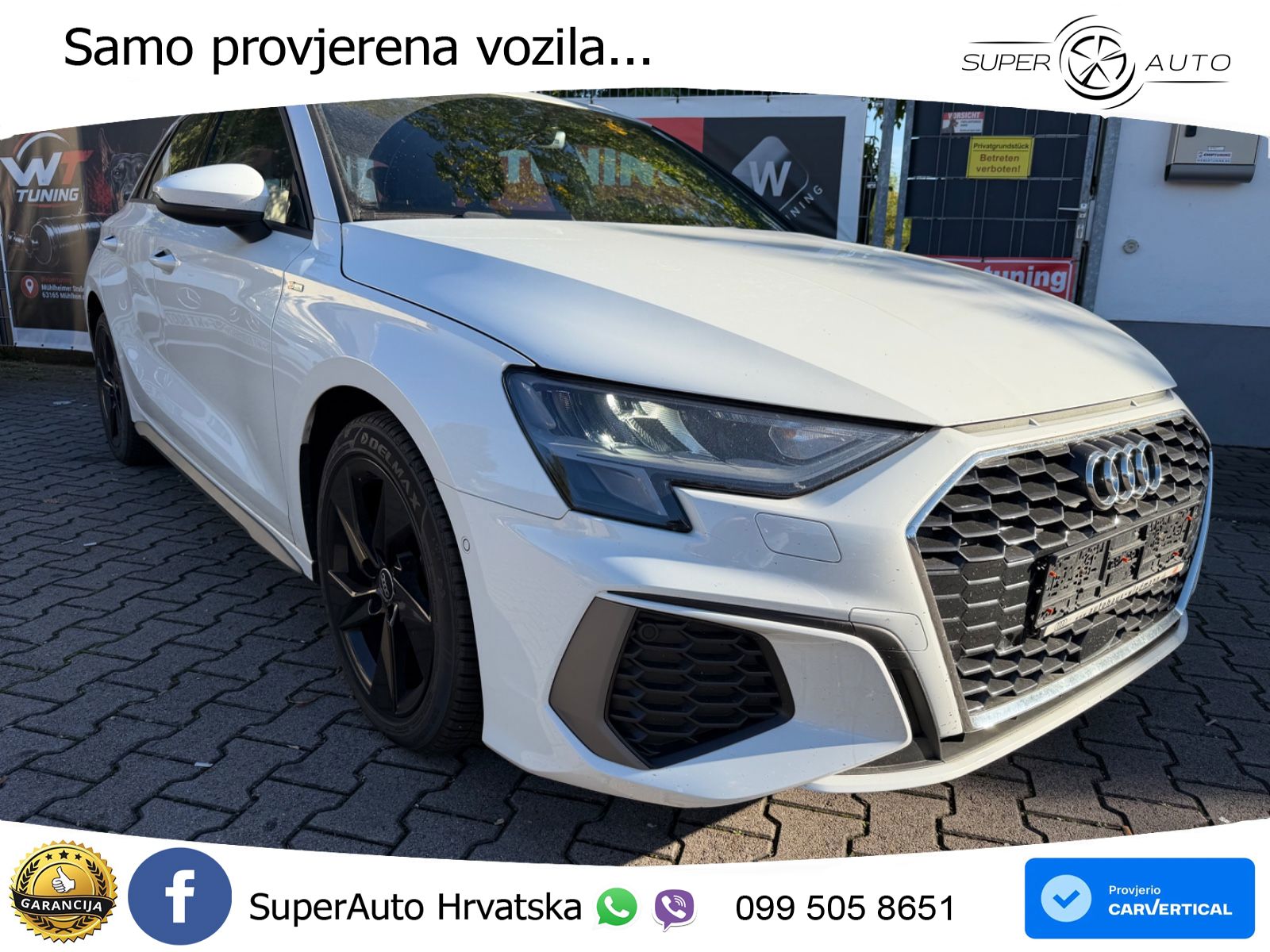 Audi A3 35 TDI (150 KS) S tronic S line