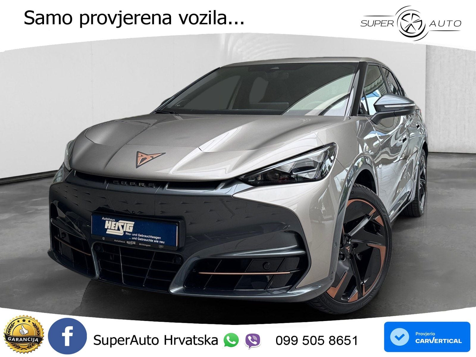 Cupra Tavascan 82 kWh (340 KS)  4WD VZ LED+GR SJED+ACC