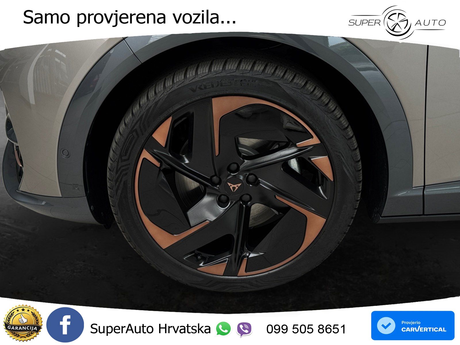 Cupra Tavascan 82 kWh (340 KS)  4WD VZ LED+GR SJED+ACC