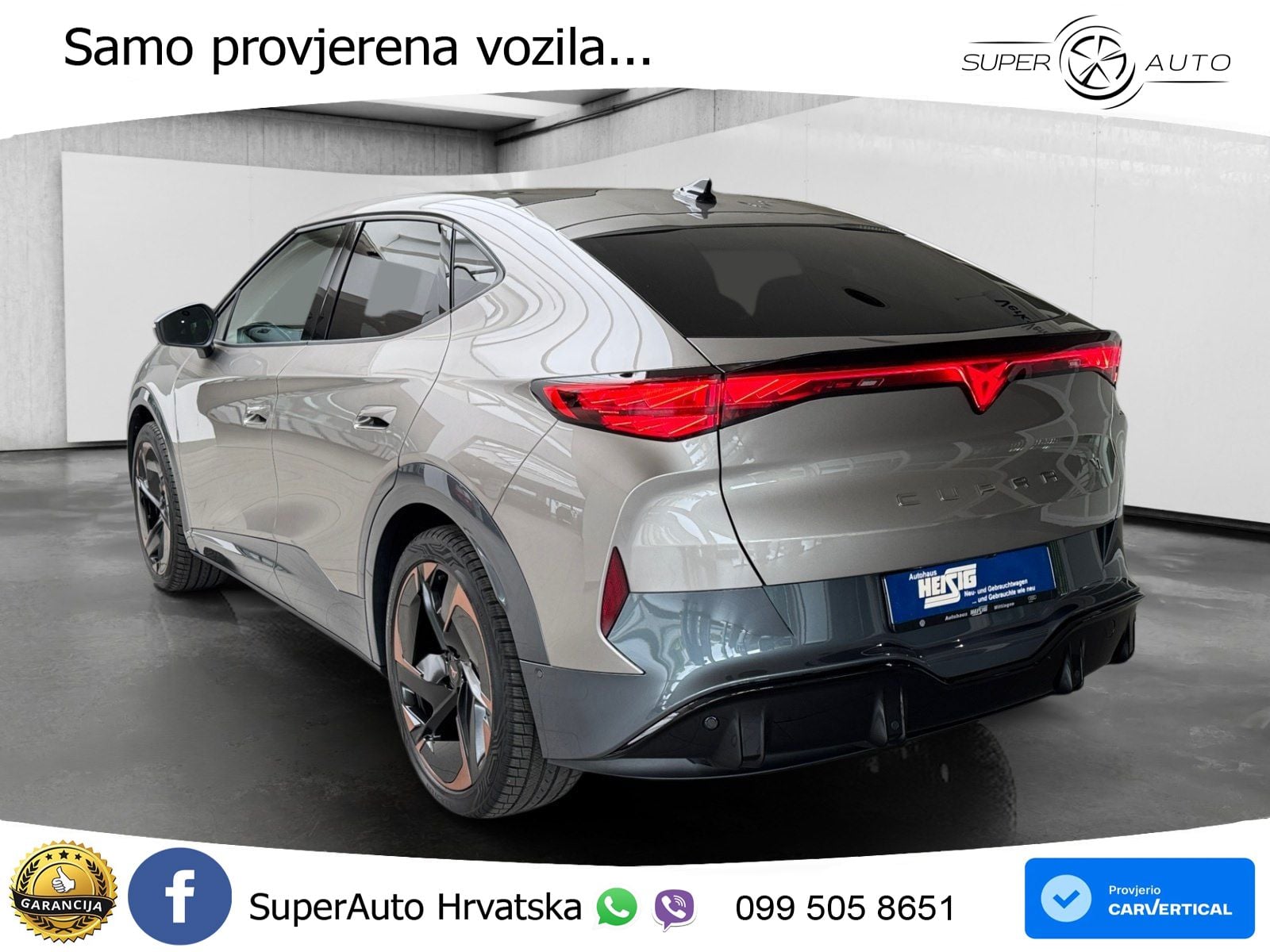 Cupra Tavascan 82 kWh (340 KS)  4WD VZ LED+GR SJED+ACC