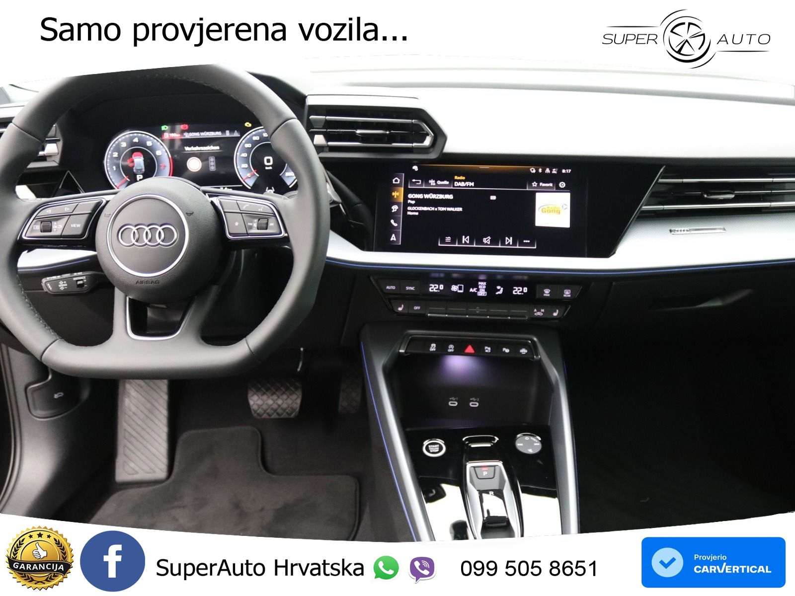 Audi A3 Sportback 30 TFSI (116 KS) Mild Hybrid S tronic advanced LED+GR SJED+ACC