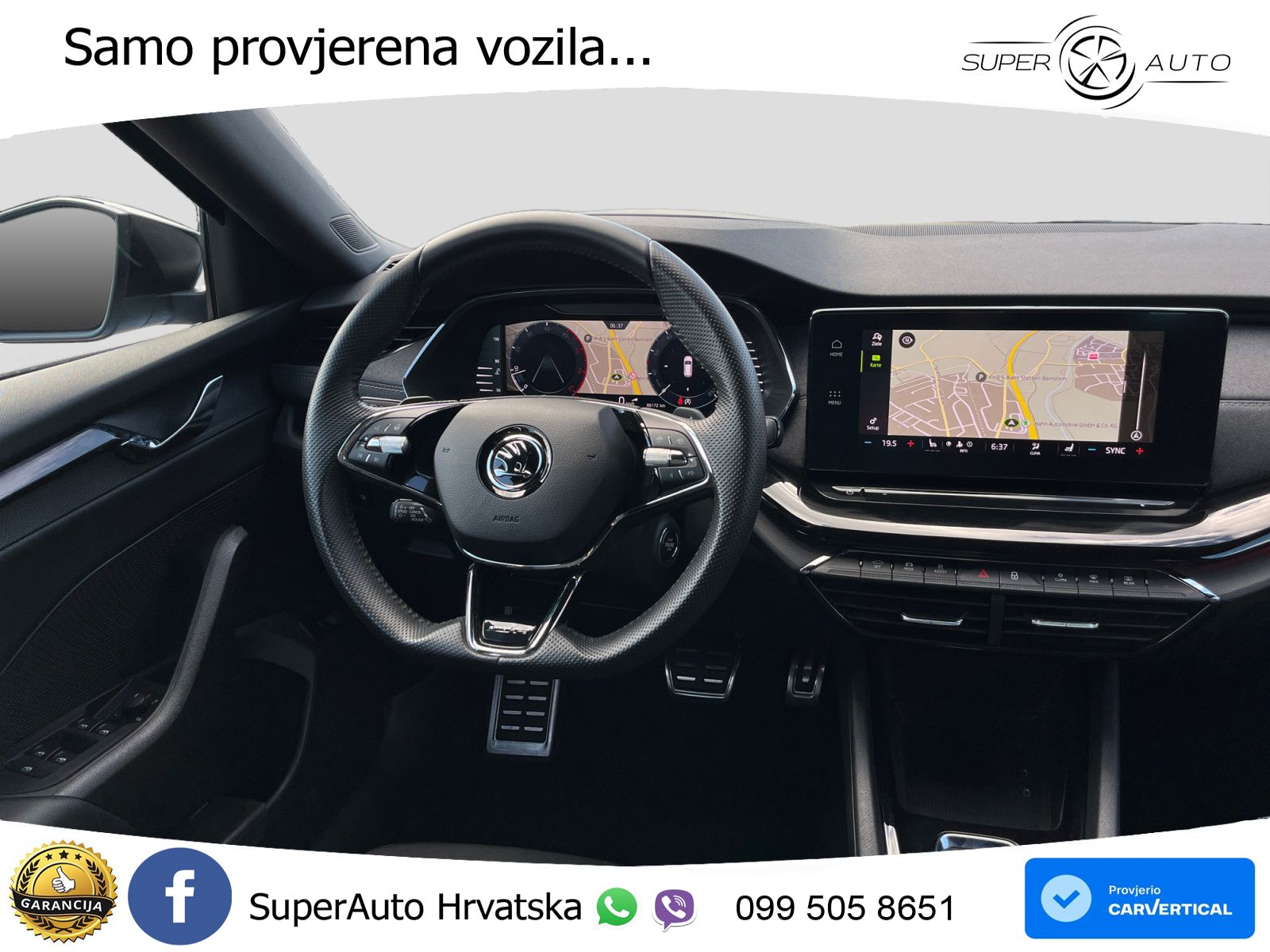 Škoda Octavia Combi 2.0 TDI (150 KS) DSG SportLine LED+GR SJED+ACC