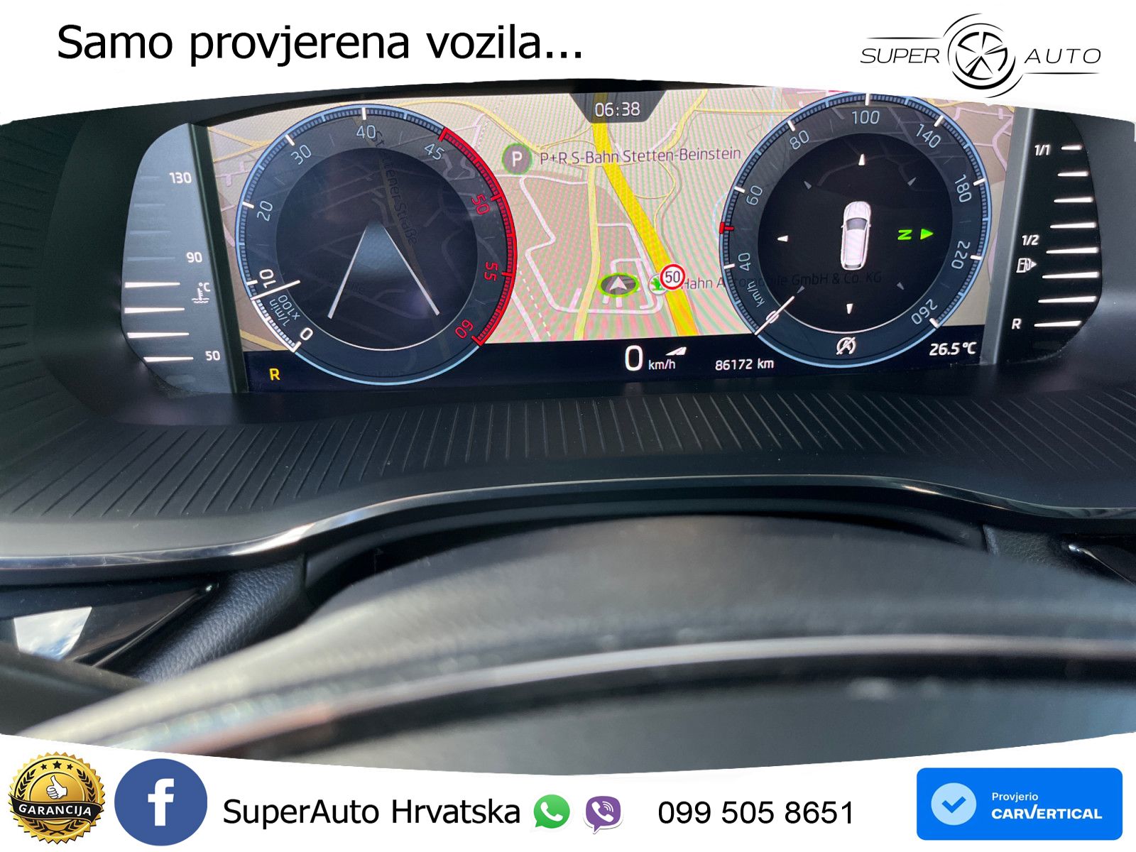 Škoda Octavia Combi 2.0 TDI (150 KS) DSG SportLine LED+GR SJED+ACC