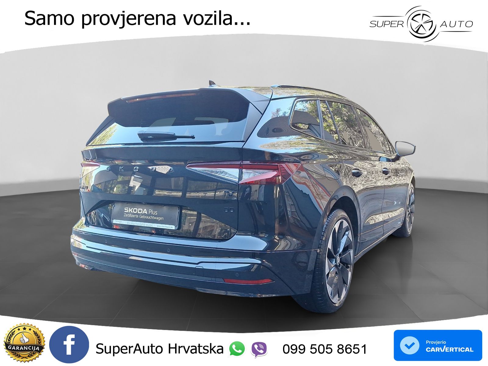 Škoda Enyaq iV 80 82 kWh (204 KS) MATRIX+GR SJED+KAM