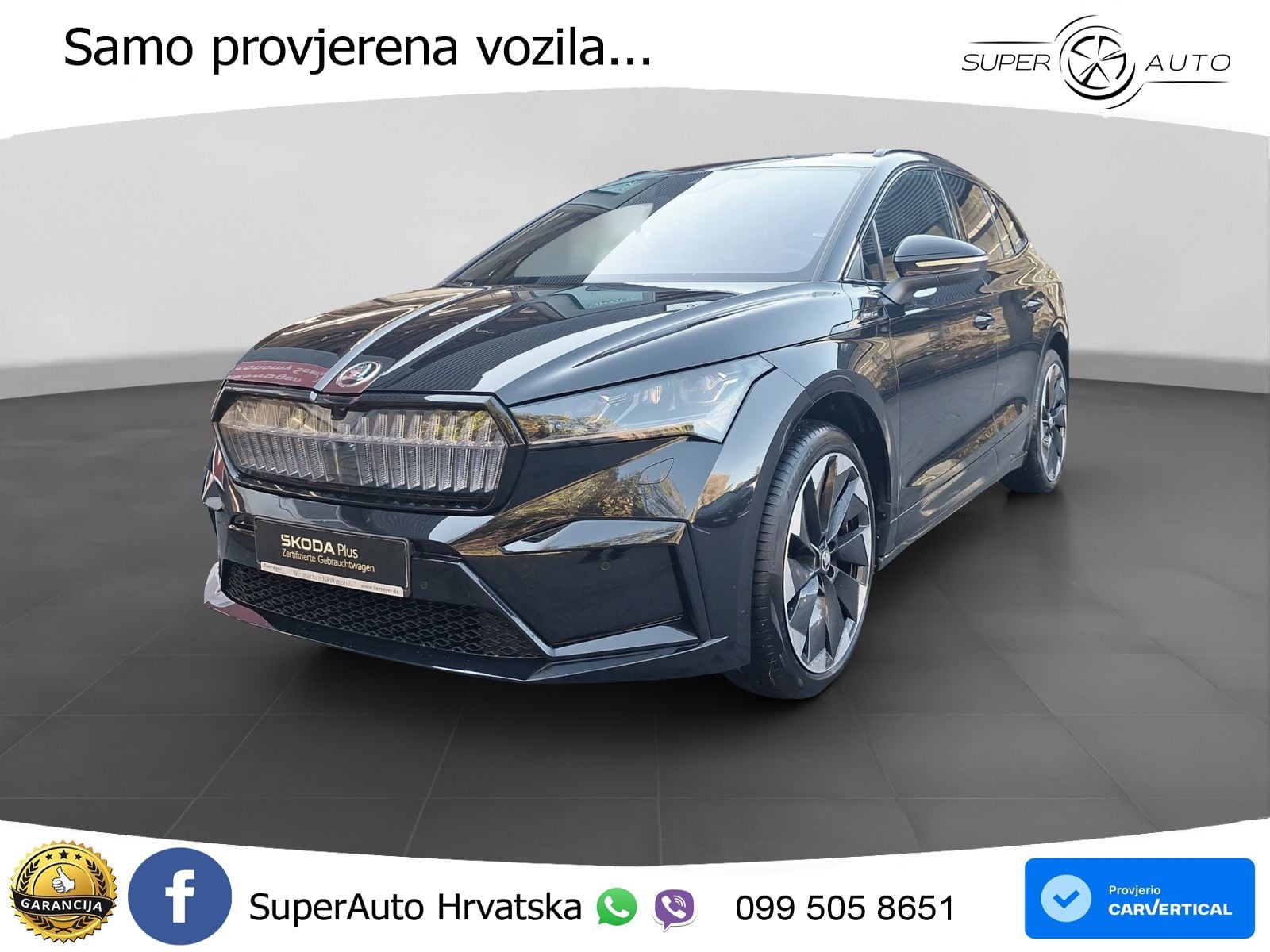 Škoda Enyaq iV 80 82 kWh (204 KS) MATRIX+GR SJED+KAM