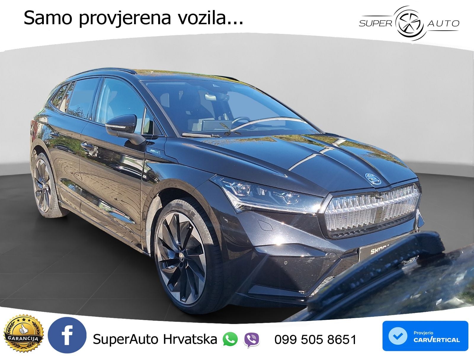 Škoda Enyaq iV 80 82 kWh (204 KS) MATRIX+GR SJED+KAM