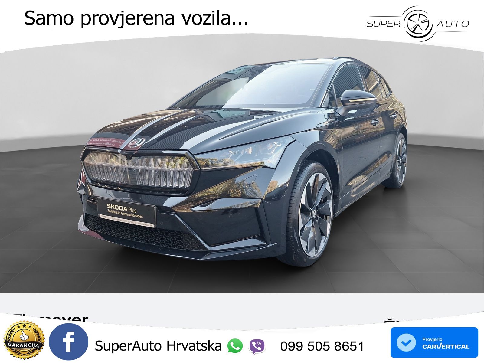 Škoda Enyaq iV 80 82 kWh (204 KS) MATRIX+GR SJED+KAM