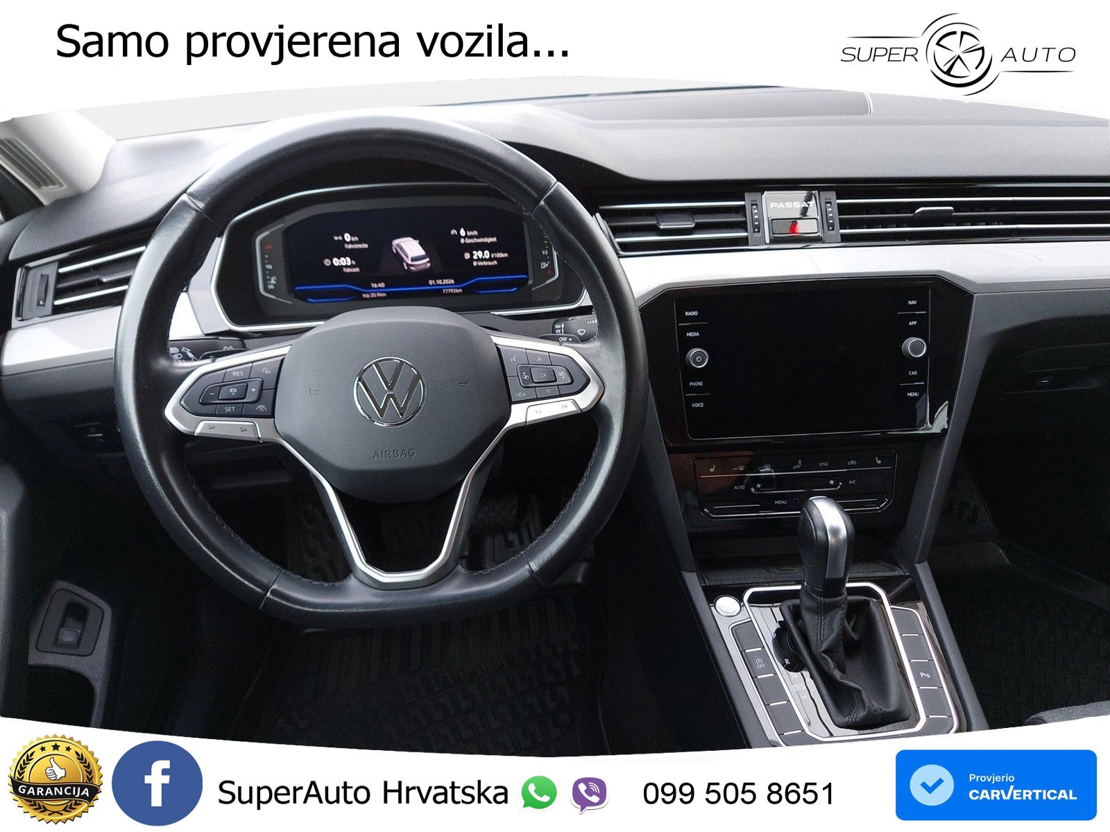 Volkswagen Passat Variant 2.0 TDI (150 KS) DSG Business LED+GR SJED+ACC