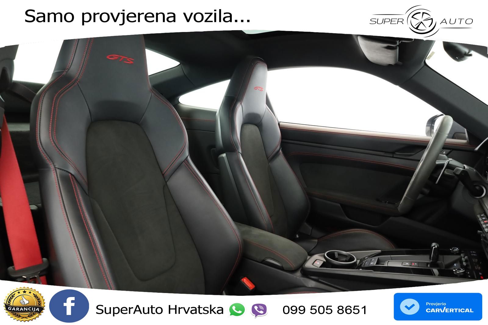 Porsche 911 Carrera 4 GTS 3.0 (480 KS) PDK LED+GR SJED+ACC