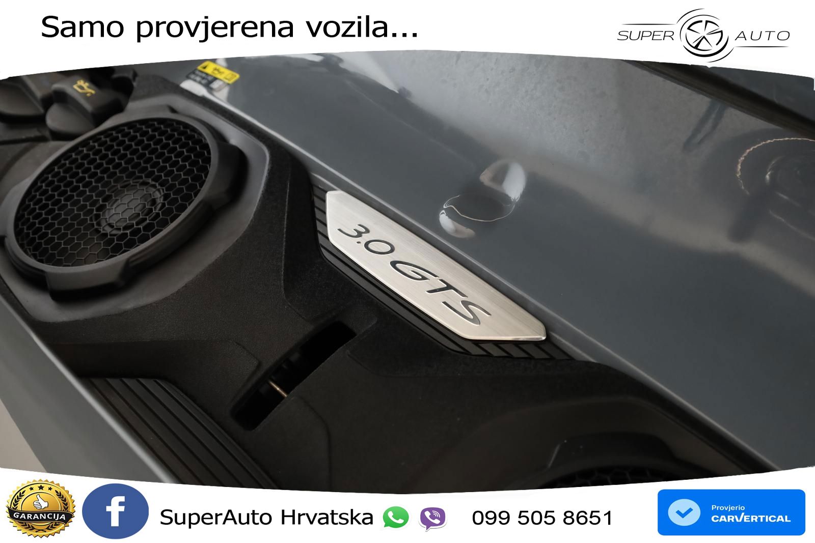Porsche 911 Carrera 4 GTS 3.0 (480 KS) PDK LED+GR SJED+ACC