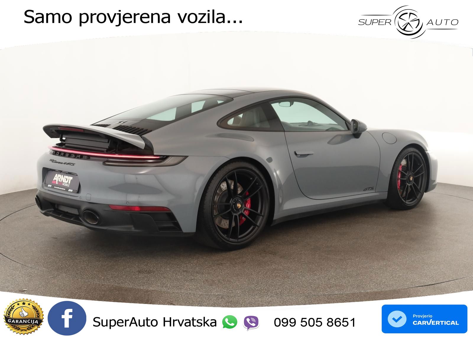 Porsche 911 Carrera 4 GTS 3.0 (480 KS) PDK LED+GR SJED+ACC