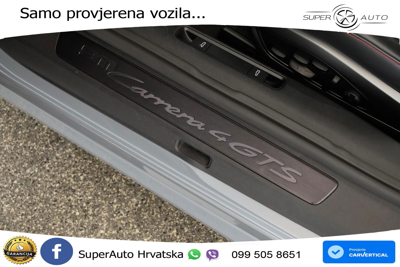 Porsche 911 Carrera 4 GTS 3.0 (480 KS) PDK LED+GR SJED+ACC