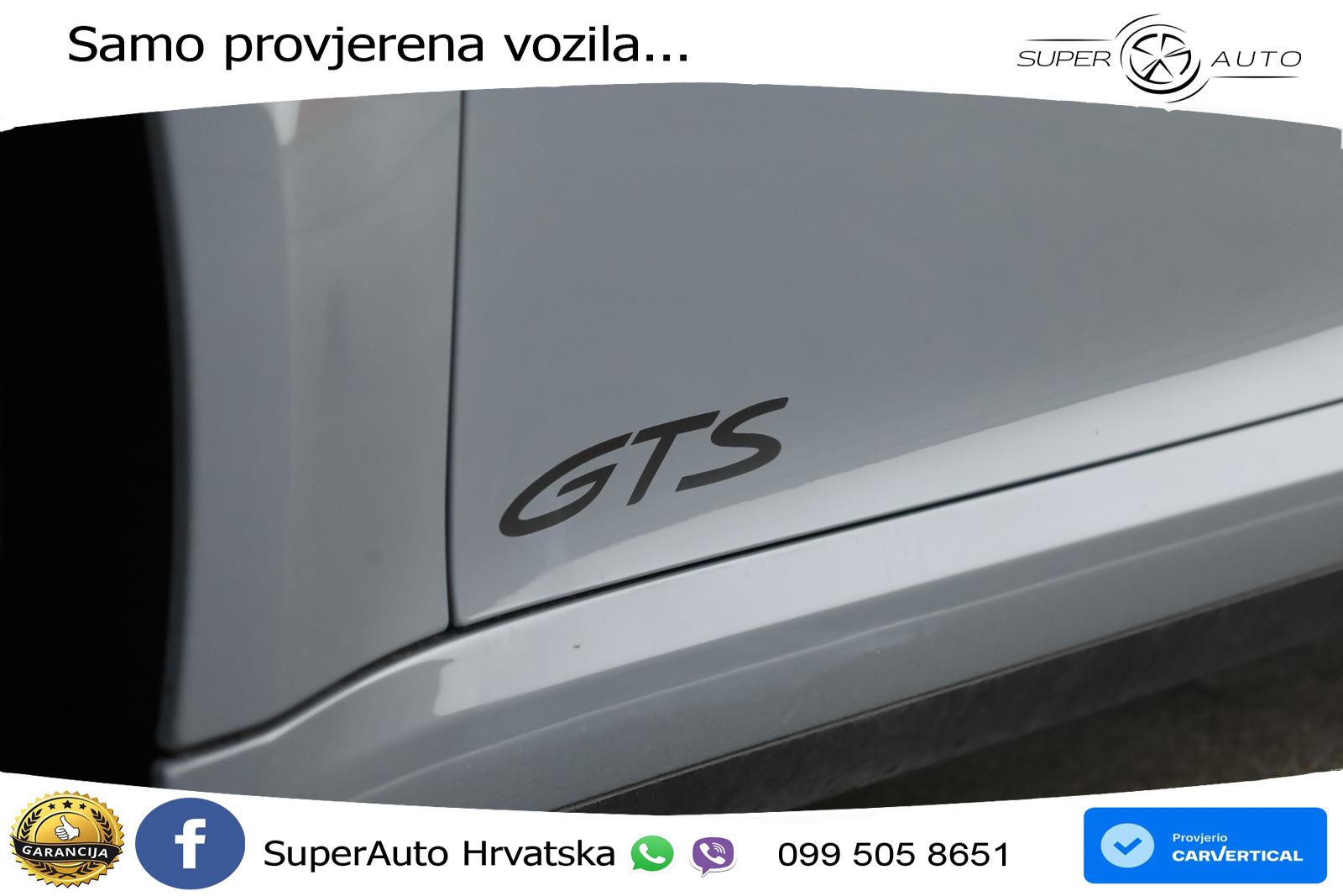 Porsche 911 Carrera 4 GTS 3.0 (480 KS) PDK LED+GR SJED+ACC