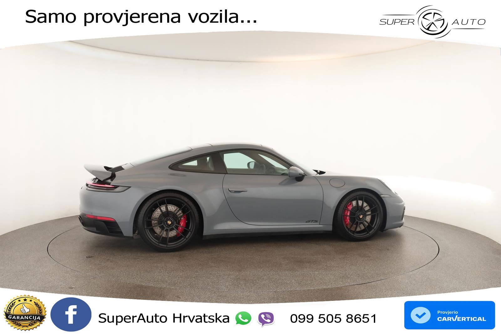 Porsche 911 Carrera 4 GTS 3.0 (480 KS) PDK LED+GR SJED+ACC