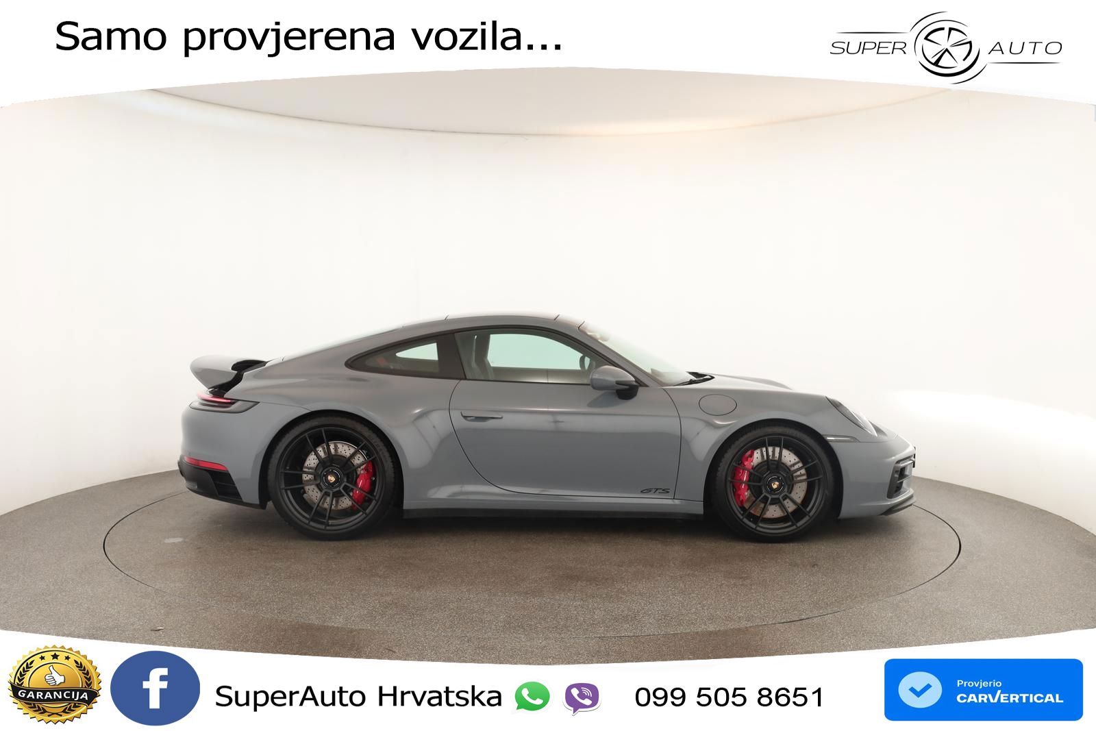 Porsche 911 Carrera 4 GTS 3.0 (480 KS) PDK LED+GR SJED+ACC