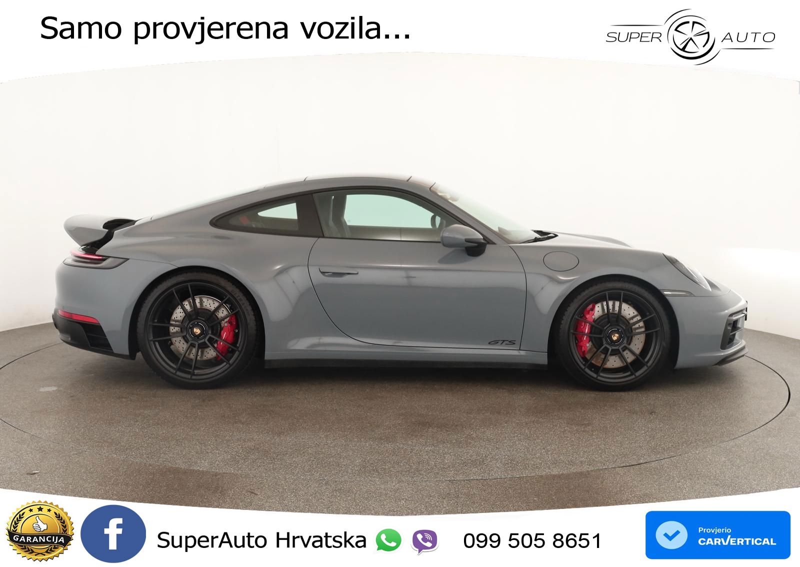 Porsche 911 Carrera 4 GTS 3.0 (480 KS) PDK LED+GR SJED+ACC