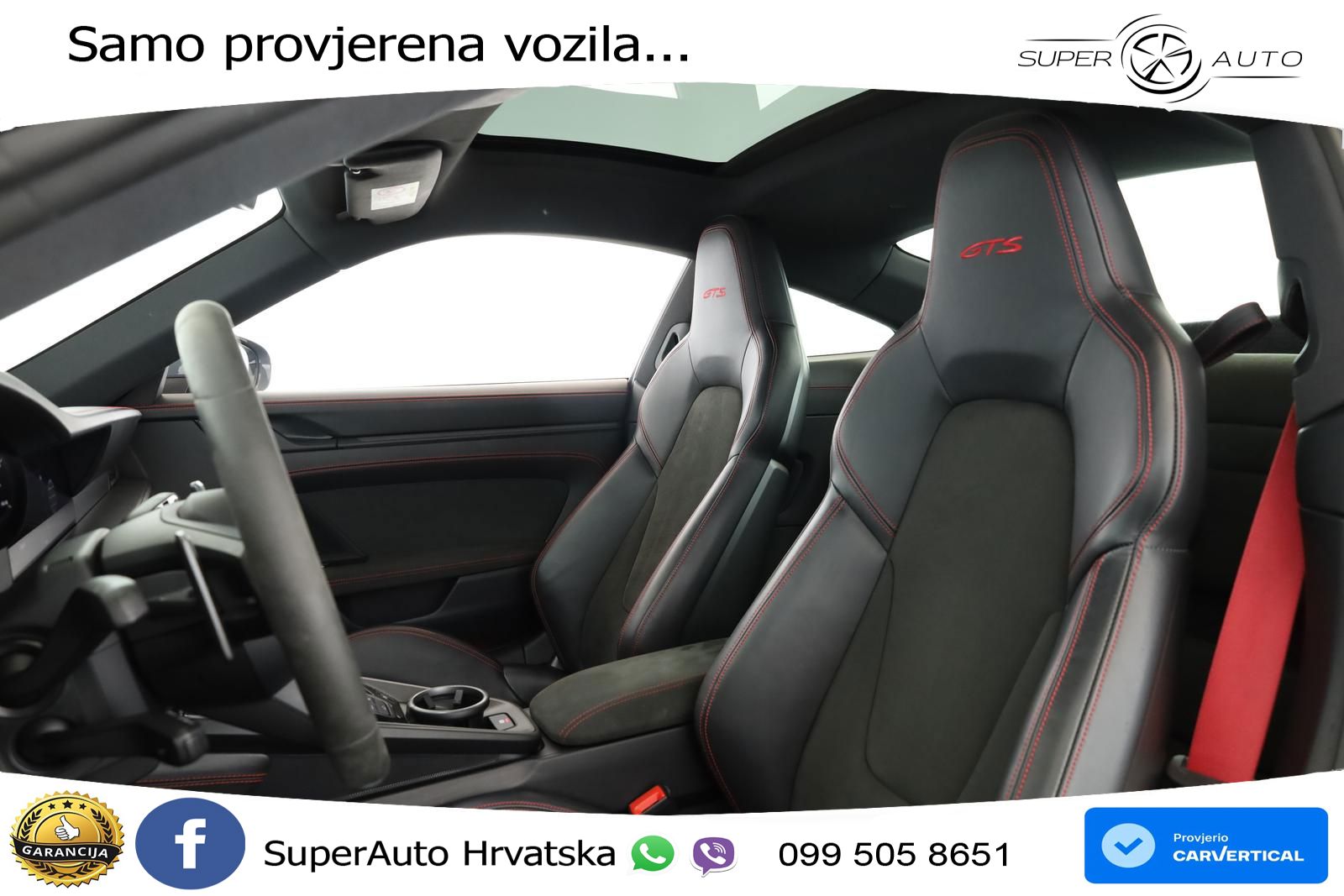 Porsche 911 Carrera 4 GTS 3.0 (480 KS) PDK LED+GR SJED+ACC