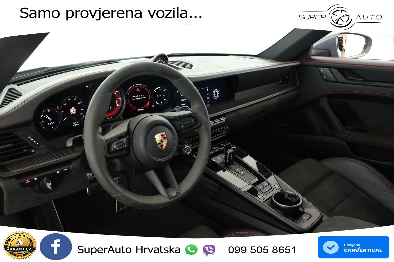 Porsche 911 Carrera 4 GTS 3.0 (480 KS) PDK LED+GR SJED+ACC