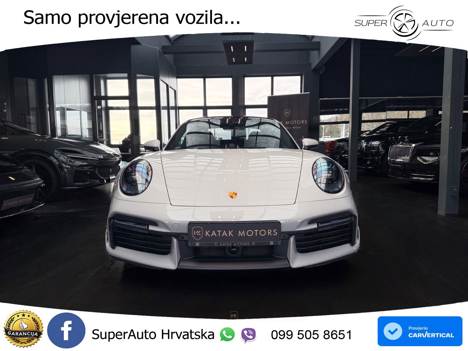 Porsche 911 Turbo S 3.8 (650 KS) PDK MATRIX+GR SJED+KAM