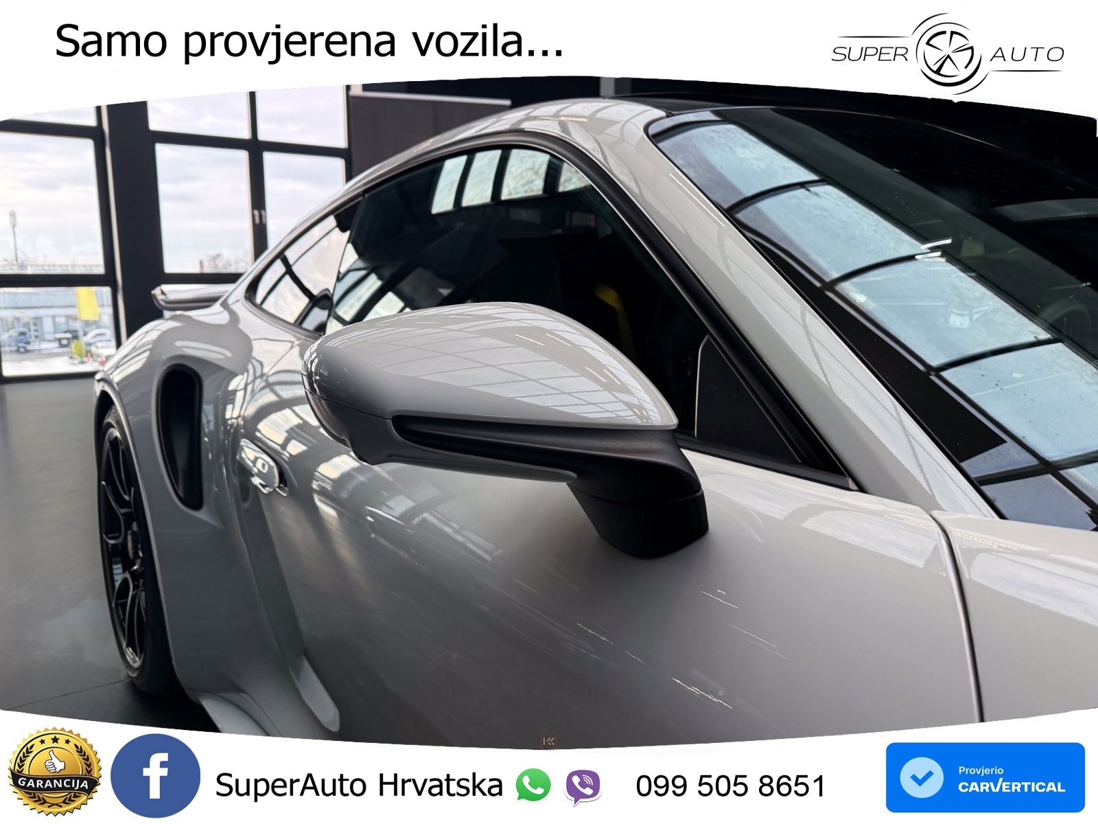 Porsche 911 Turbo S 3.8 (650 KS) PDK MATRIX+GR SJED+KAM