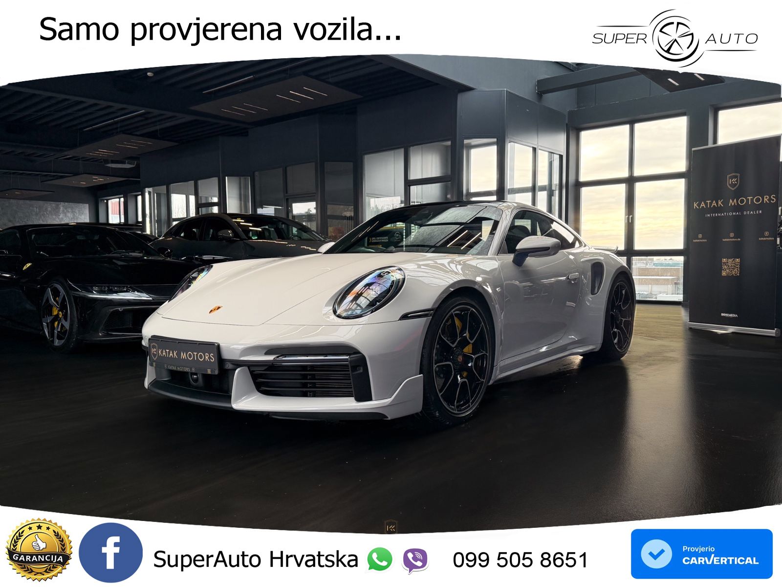 Porsche 911 Turbo S 3.8 (650 KS) PDK MATRIX+GR SJED+KAM