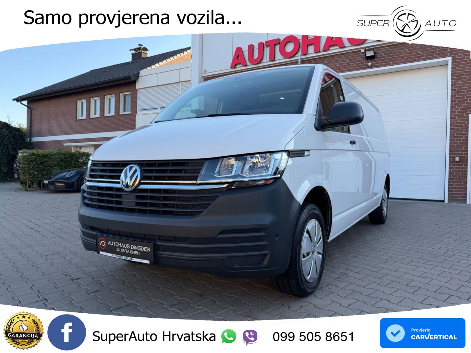 Volkswagen T6.1 Transporter Kasten 2.0 TDI Lang 110 KS