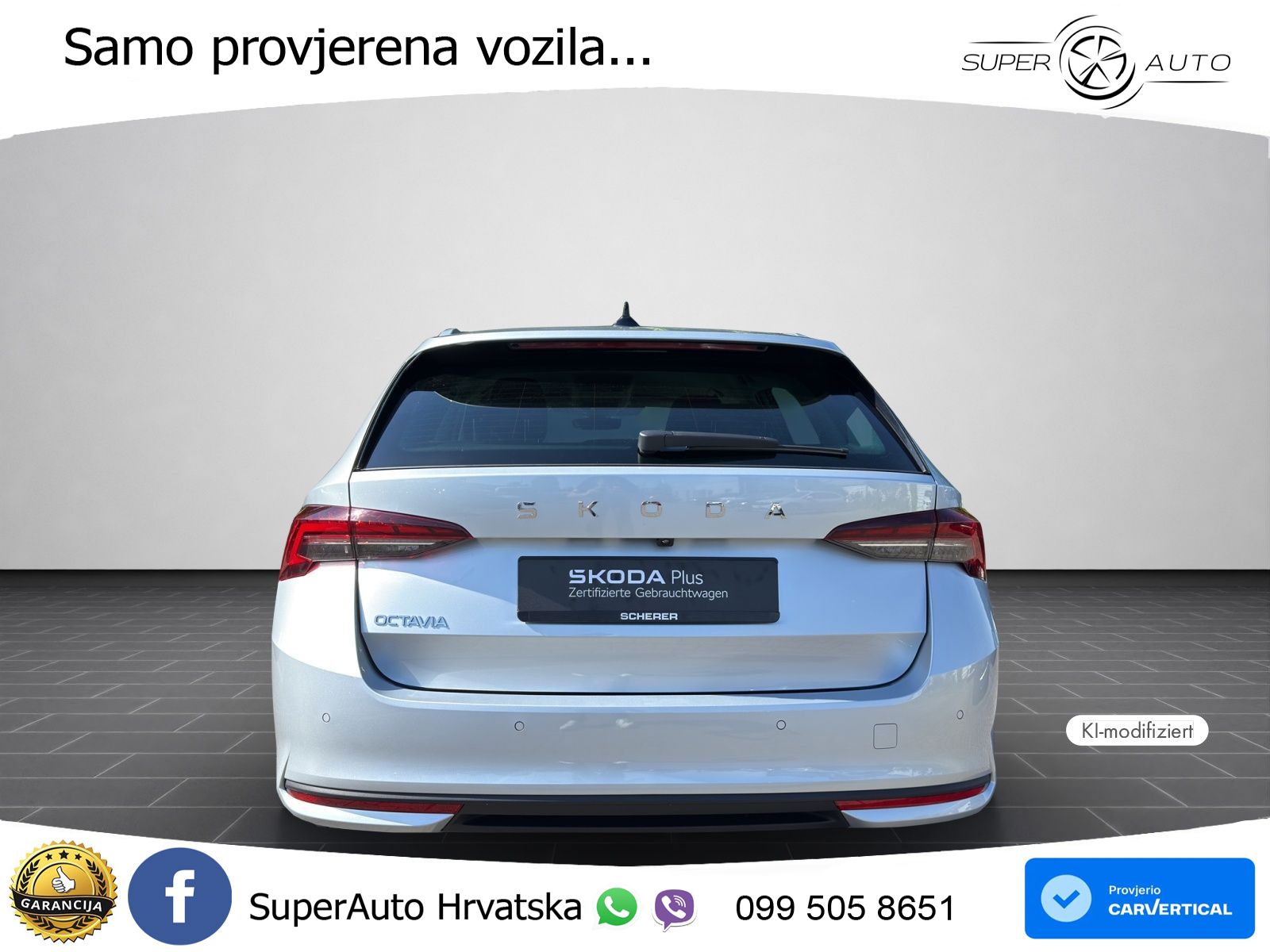 Škoda Octavia Combi 2.0 TDI (150 KS) DSG Selection LED+GR SJED+ACC