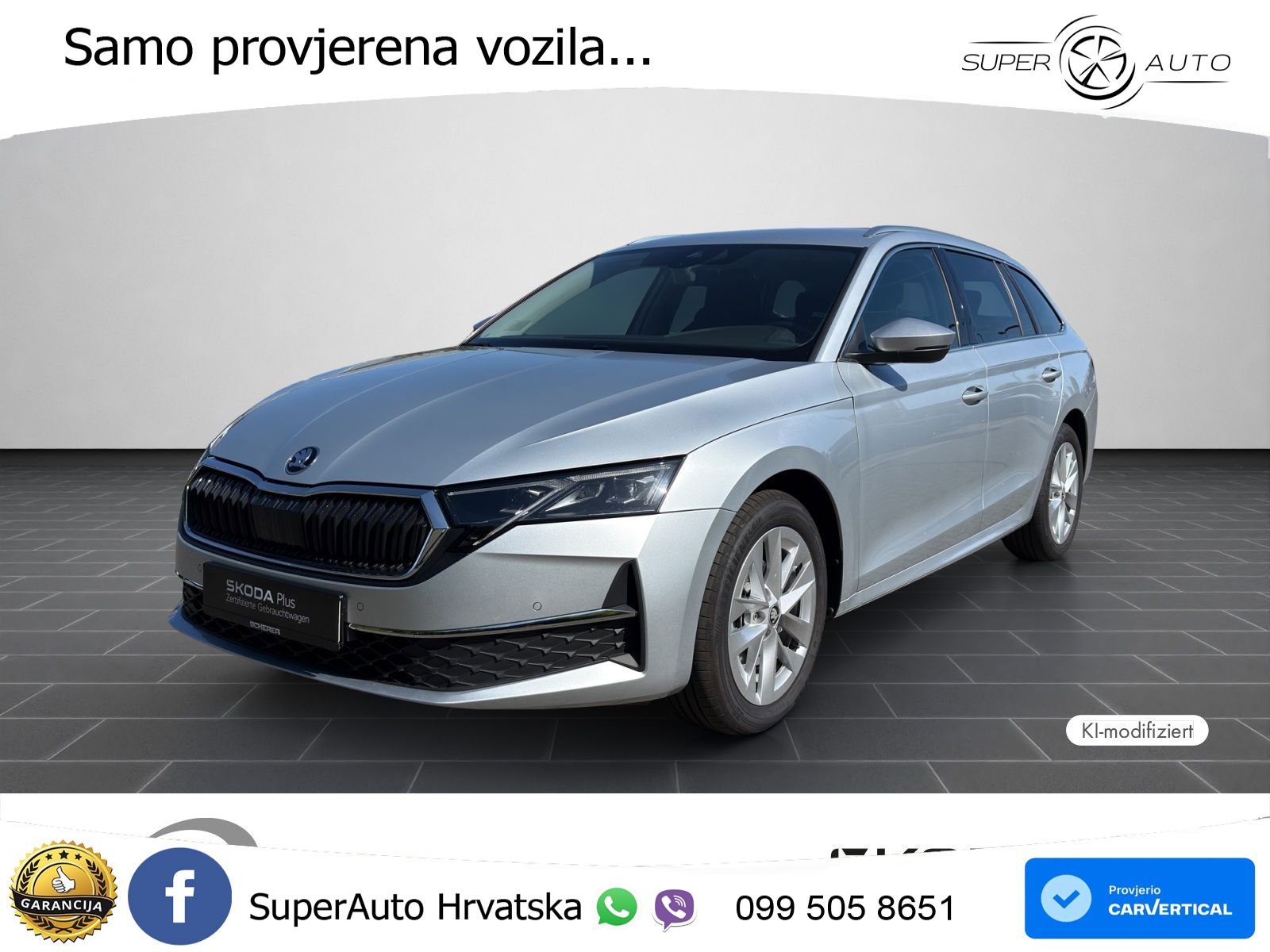 Škoda Octavia Combi 2.0 TDI (150 KS) DSG Selection LED+GR SJED+ACC