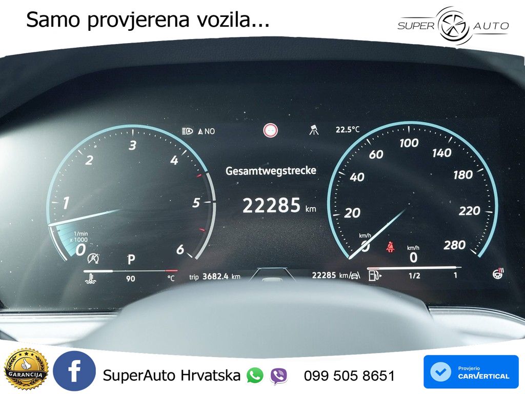 Volkswagen Touareg 3.0 V6 TDI (231 KS) 4MOTION Tiptronic ZRAČNI+ACC+GR SJED+KAM