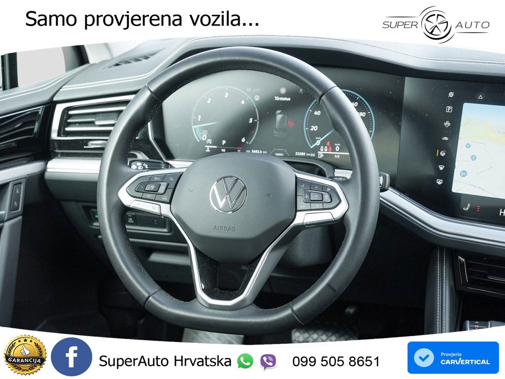 Volkswagen Touareg 3.0 V6 TDI (231 KS) 4MOTION Tiptronic ZRAČNI+ACC+GR SJED+KAM