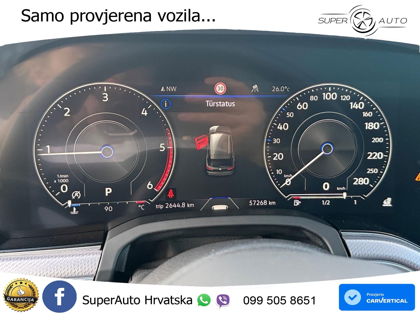 Volkswagen Touareg 3.0 V6 TDI (286 KS) 4MOTION Tiptronic R-Line ACC+HEAD+4xGR SJED+360+PANO