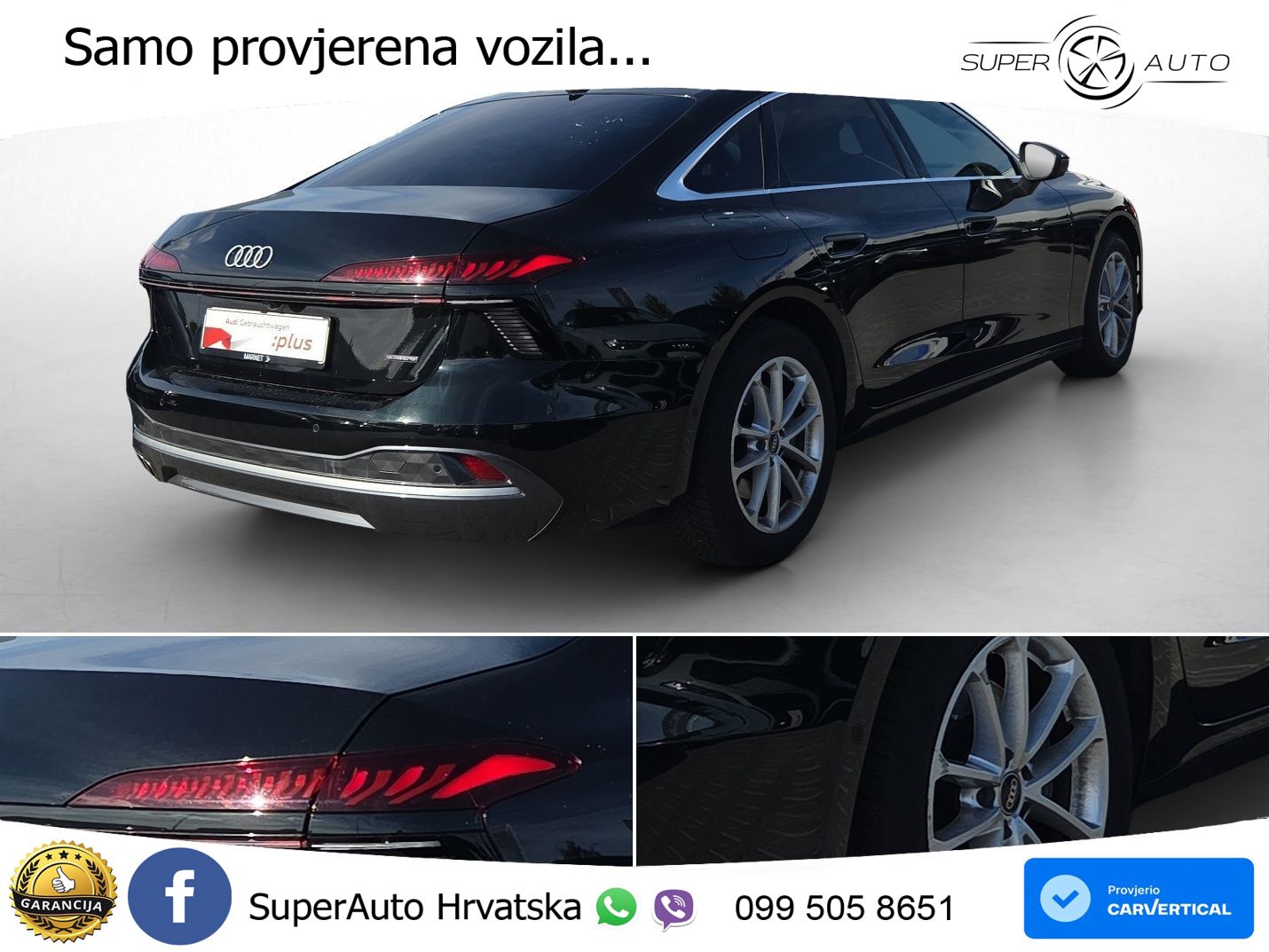 Audi A6 2.0 TDI (204 KS) quattro S tronic S line LED+GR SJED+ACC