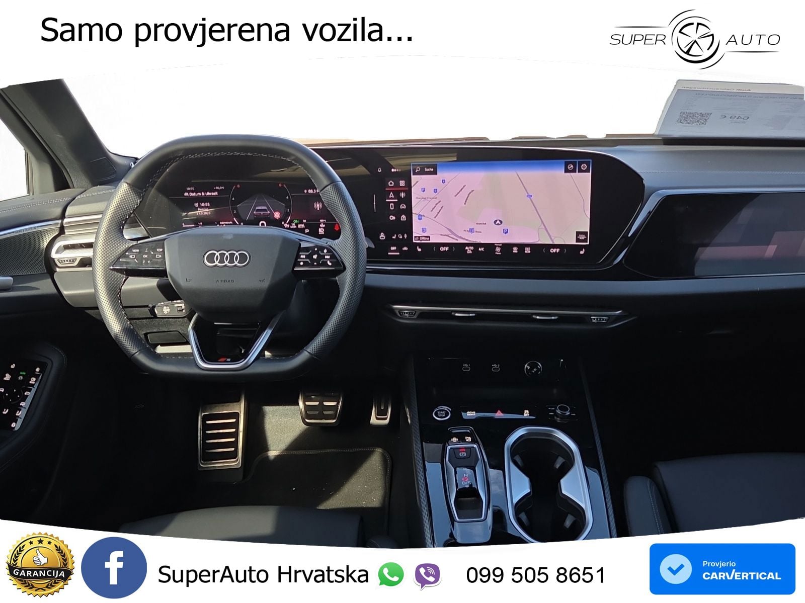 Audi A6 2.0 TDI (204 KS) quattro S tronic S line LED+GR SJED+ACC