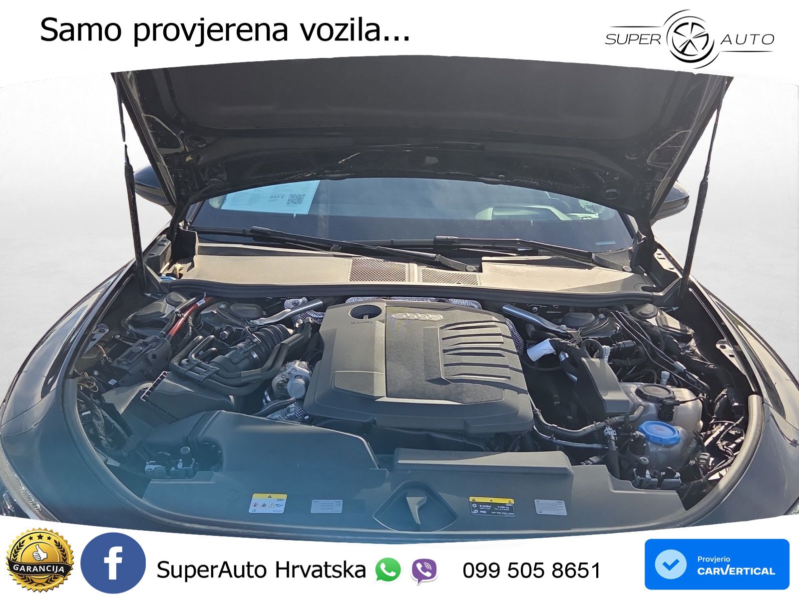 Audi A6 2.0 TDI (204 KS) quattro S tronic S line LED+GR SJED+ACC