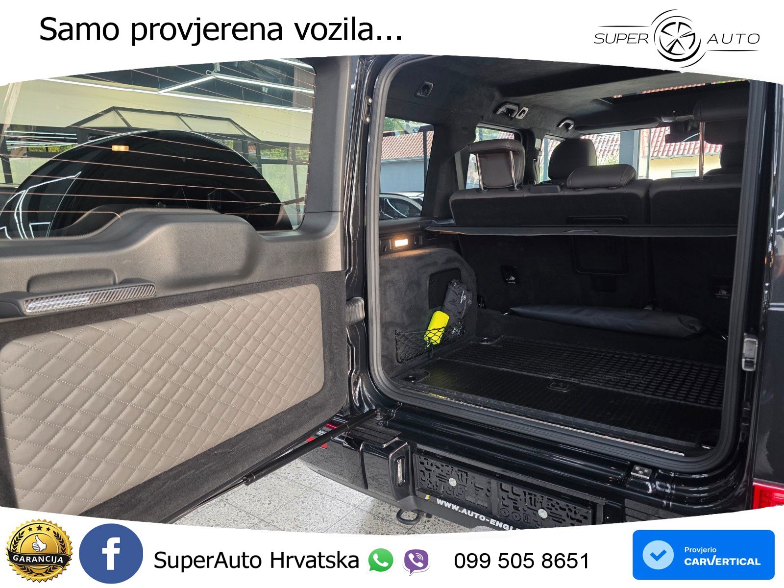 Mercedes AMG G 63 Long V8 (585 KS) 4MATIC 9G-TRONIC AMG SPEEDSHIFT PLUS LED+GR SJED+ACC