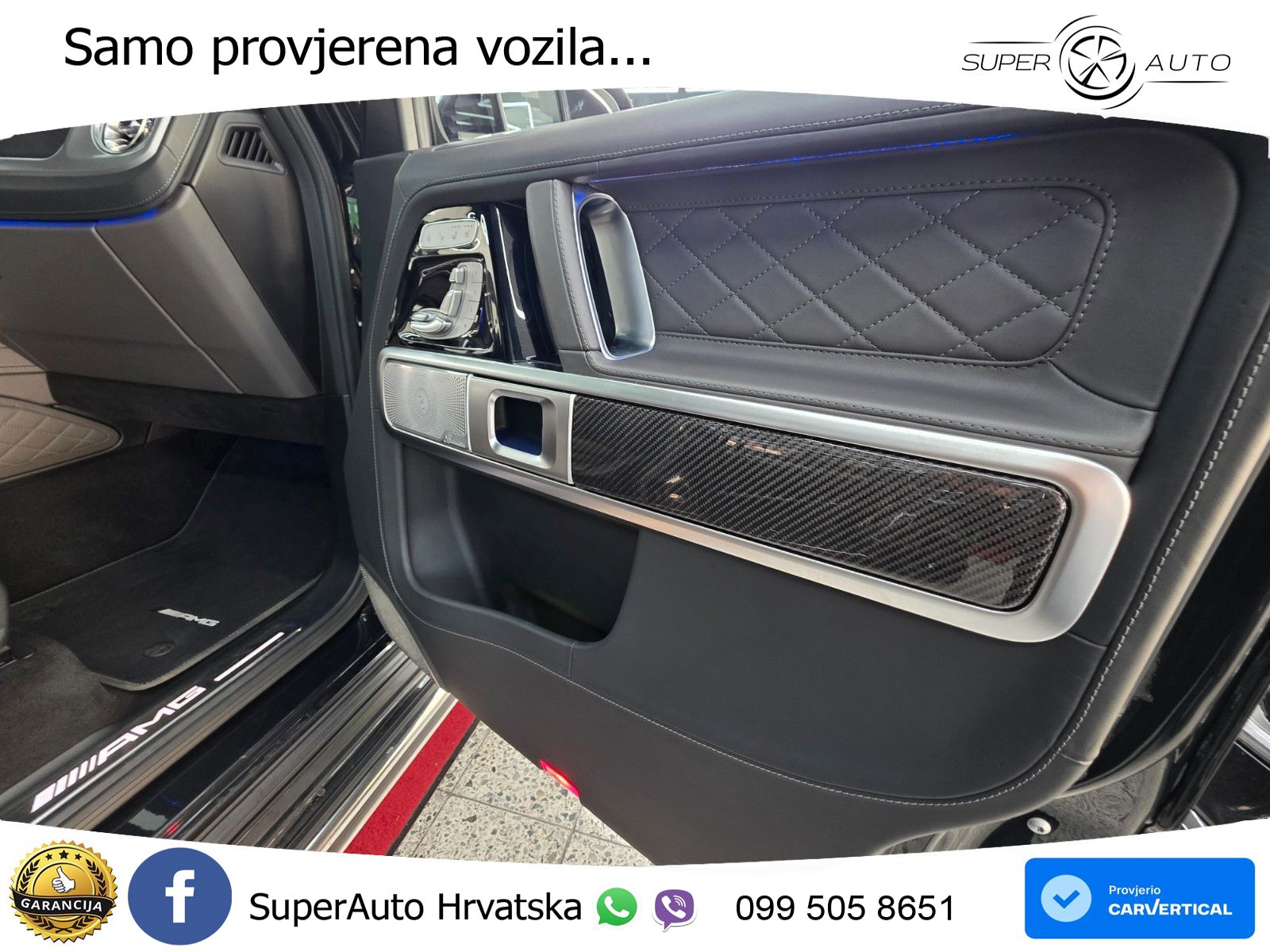 Mercedes AMG G 63 Long V8 (585 KS) 4MATIC 9G-TRONIC AMG SPEEDSHIFT PLUS LED+GR SJED+ACC