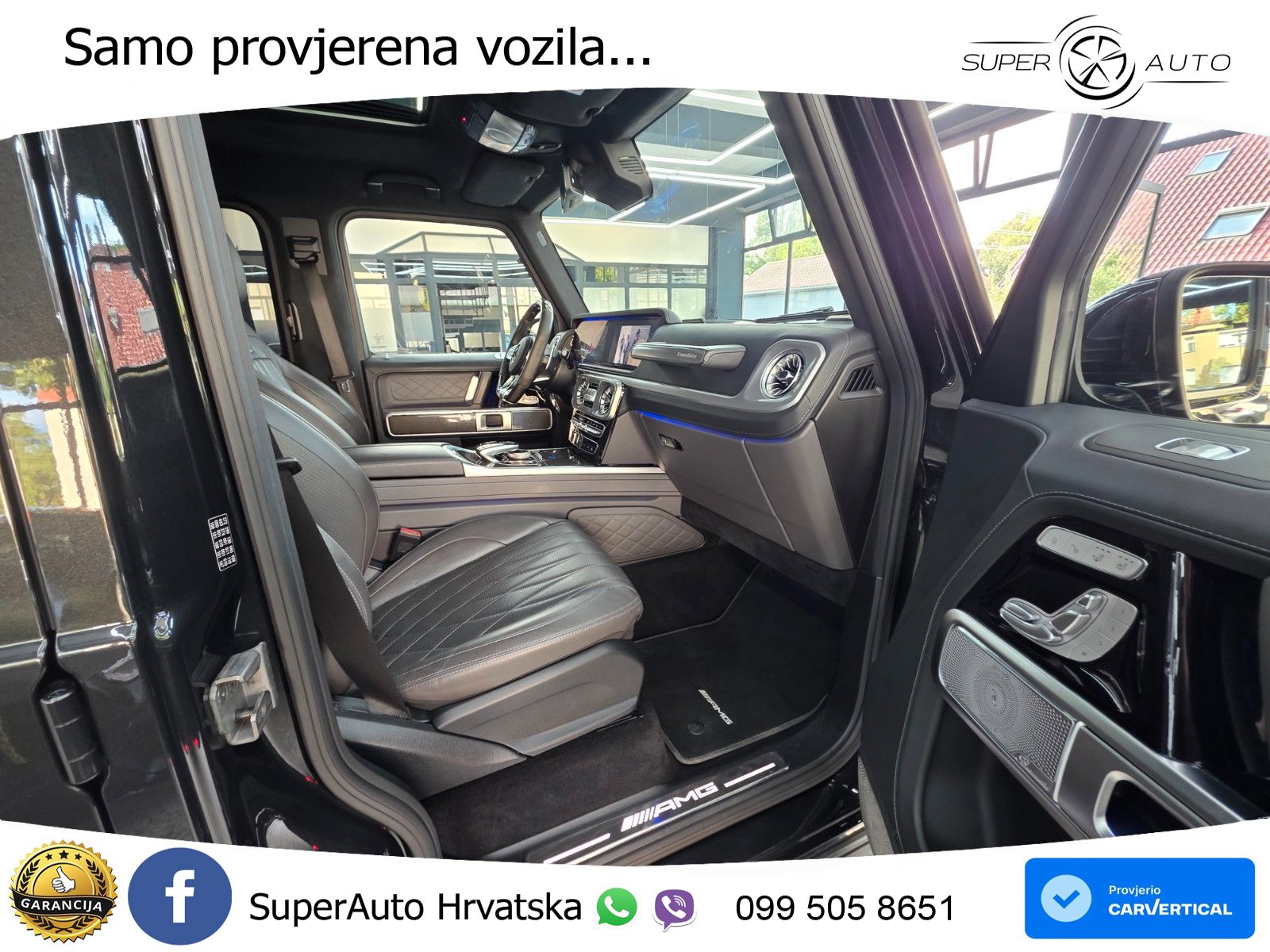 Mercedes AMG G 63 Long V8 (585 KS) 4MATIC 9G-TRONIC AMG SPEEDSHIFT PLUS LED+GR SJED+ACC