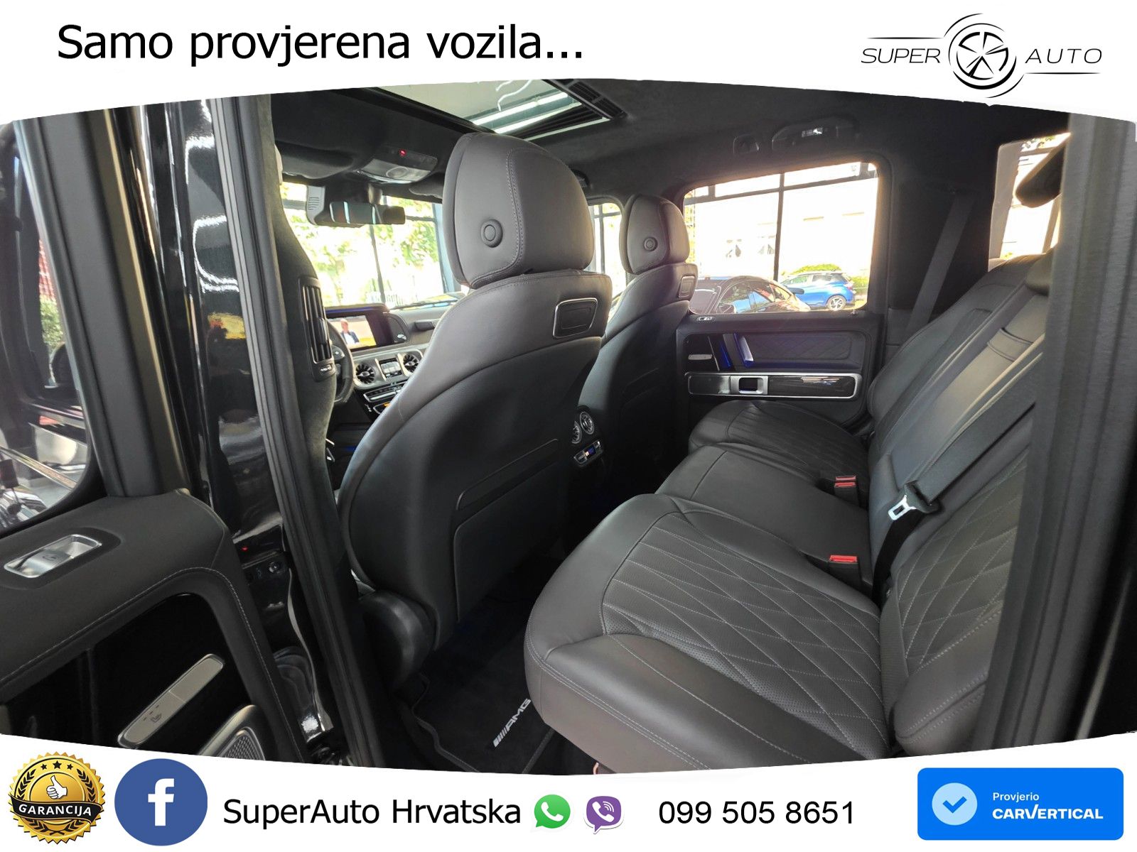 Mercedes AMG G 63 Long V8 (585 KS) 4MATIC 9G-TRONIC AMG SPEEDSHIFT PLUS LED+GR SJED+ACC