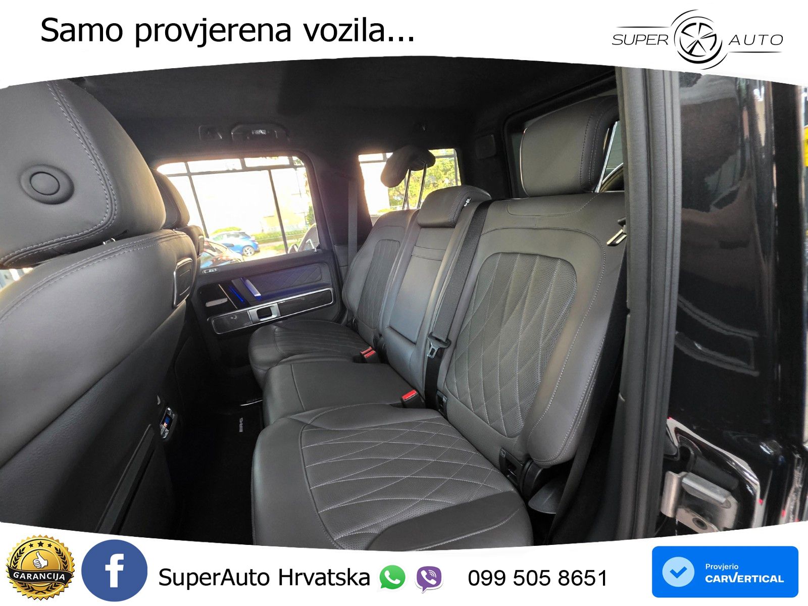 Mercedes AMG G 63 Long V8 (585 KS) 4MATIC 9G-TRONIC AMG SPEEDSHIFT PLUS LED+GR SJED+ACC