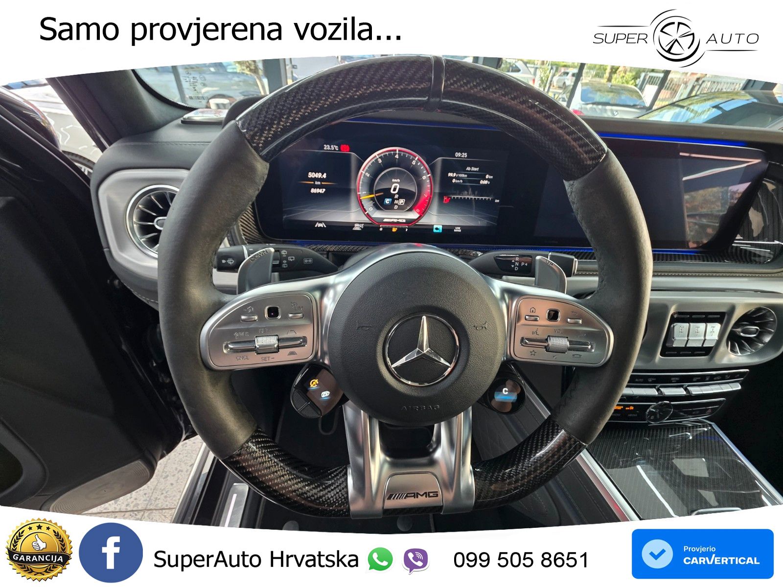 Mercedes AMG G 63 Long V8 (585 KS) 4MATIC 9G-TRONIC AMG SPEEDSHIFT PLUS LED+GR SJED+ACC