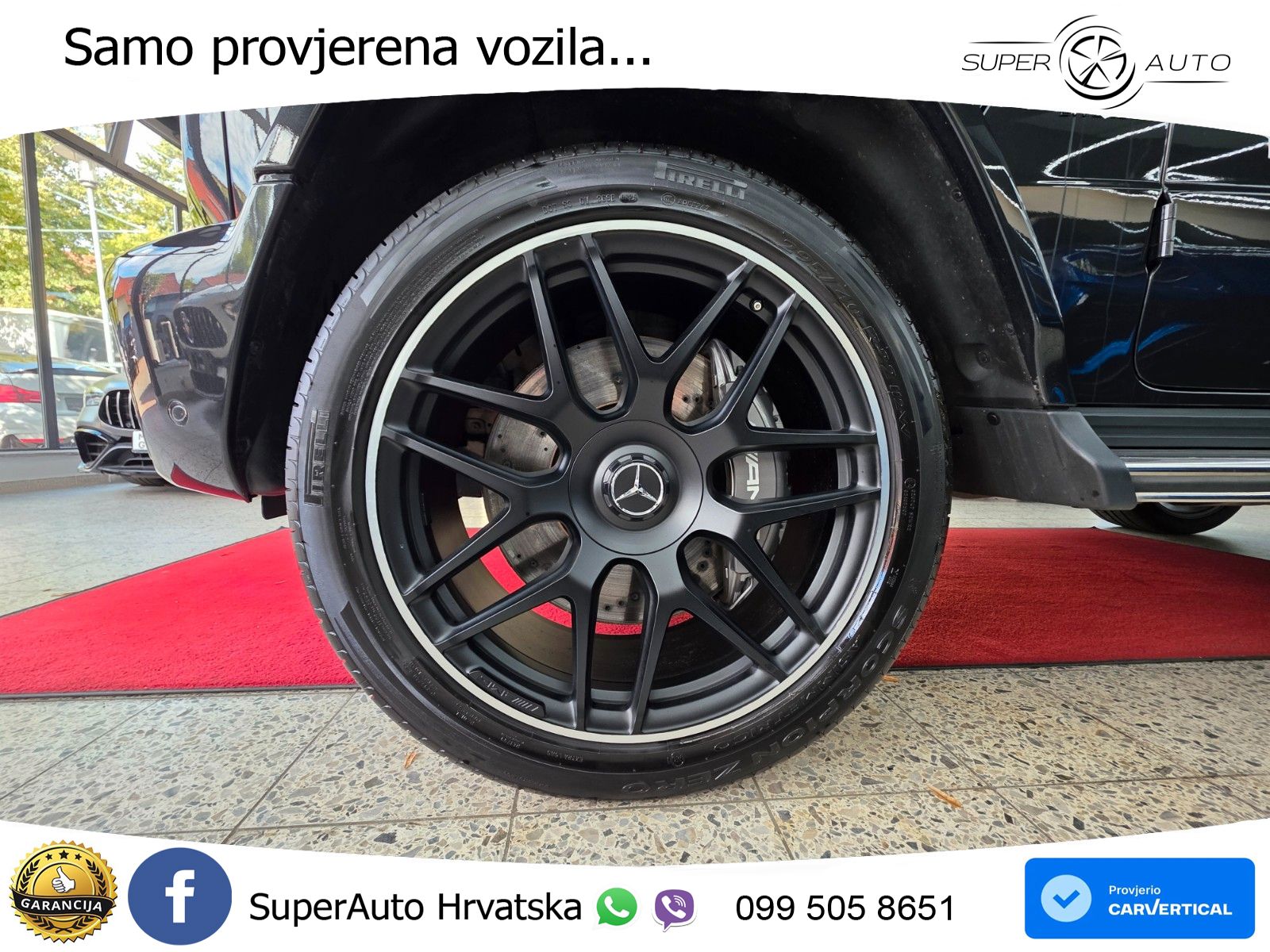 Mercedes AMG G 63 Long V8 (585 KS) 4MATIC 9G-TRONIC AMG SPEEDSHIFT PLUS LED+GR SJED+ACC
