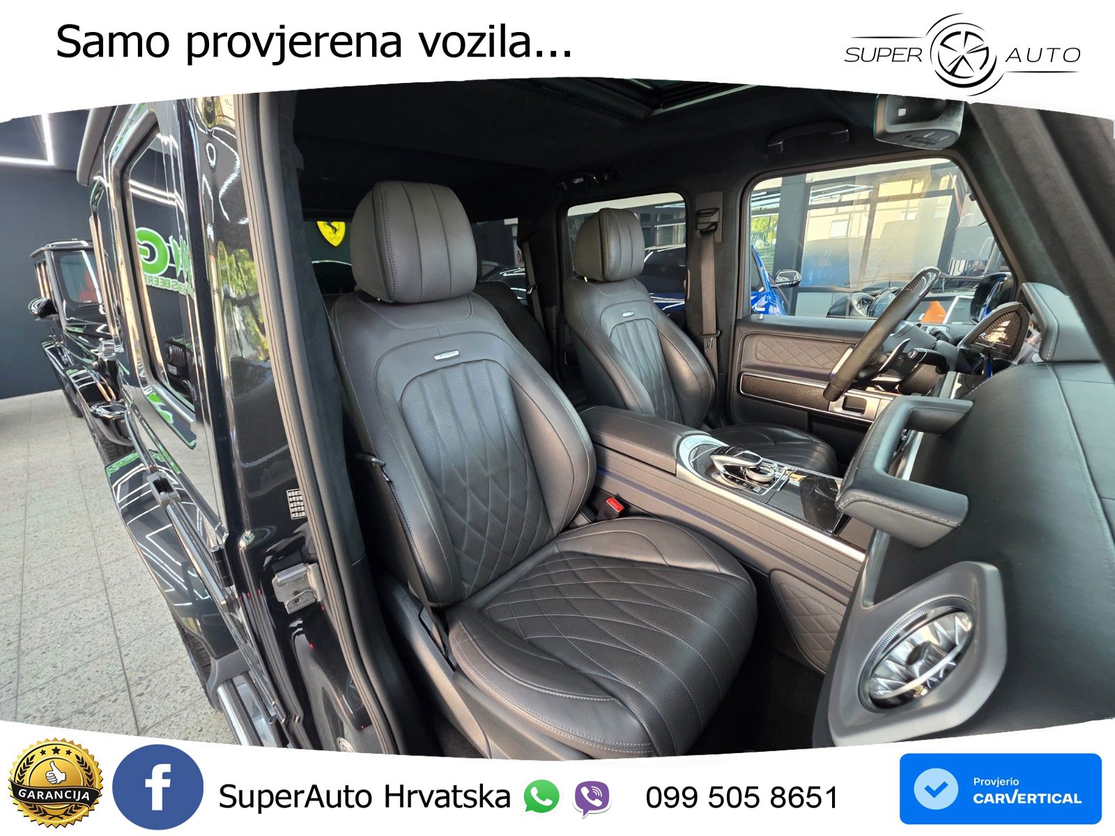 Mercedes AMG G 63 Long V8 (585 KS) 4MATIC 9G-TRONIC AMG SPEEDSHIFT PLUS LED+GR SJED+ACC