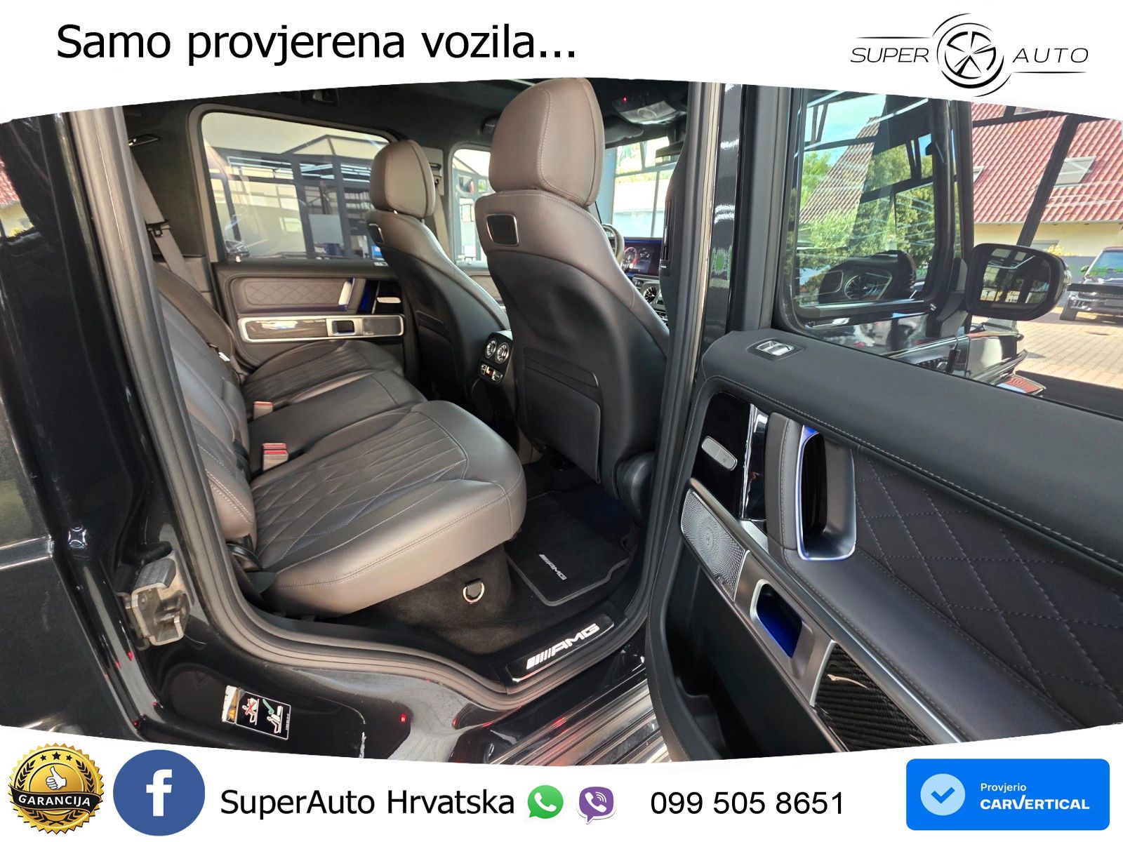 Mercedes AMG G 63 Long V8 (585 KS) 4MATIC 9G-TRONIC AMG SPEEDSHIFT PLUS LED+GR SJED+ACC