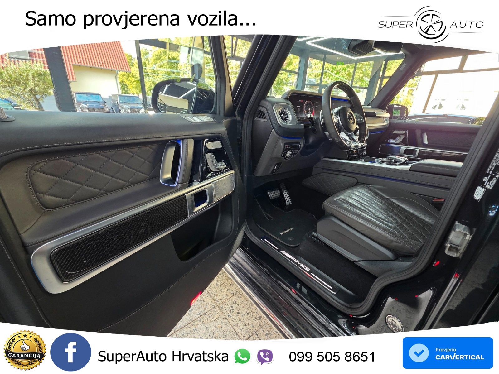 Mercedes AMG G 63 Long V8 (585 KS) 4MATIC 9G-TRONIC AMG SPEEDSHIFT PLUS LED+GR SJED+ACC