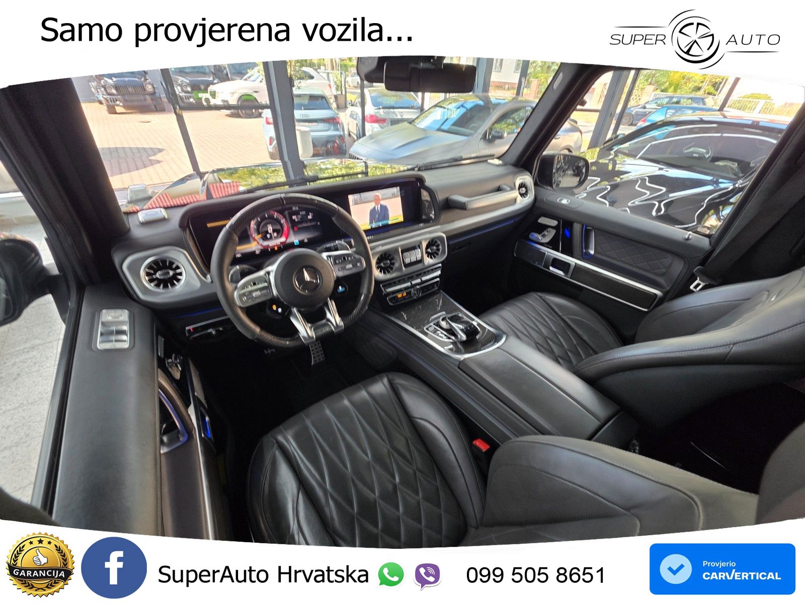 Mercedes AMG G 63 Long V8 (585 KS) 4MATIC 9G-TRONIC AMG SPEEDSHIFT PLUS LED+GR SJED+ACC