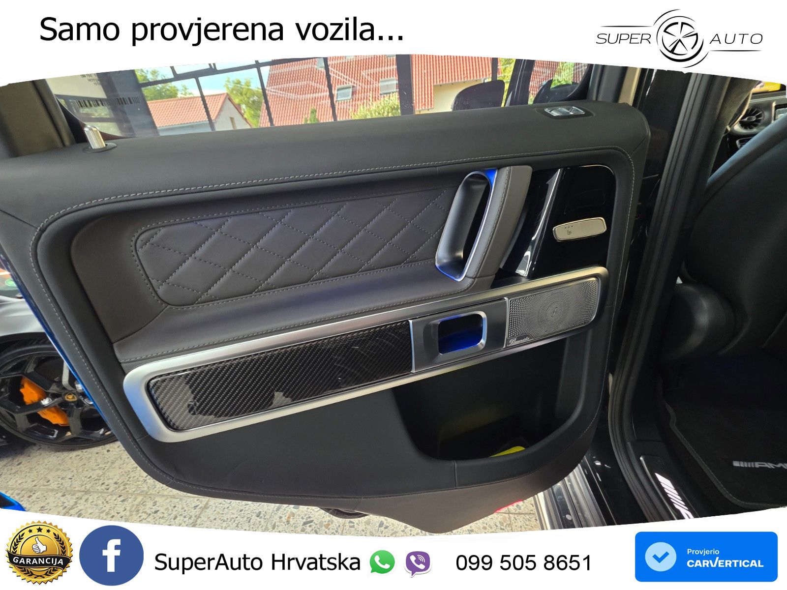 Mercedes AMG G 63 Long V8 (585 KS) 4MATIC 9G-TRONIC AMG SPEEDSHIFT PLUS LED+GR SJED+ACC