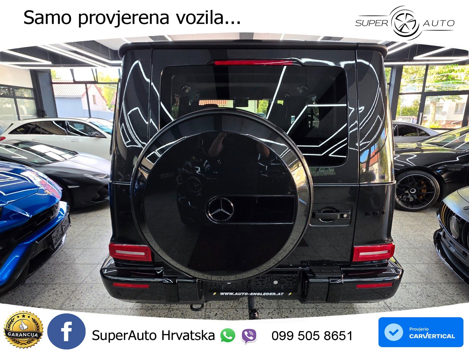 Mercedes AMG G 63 Long V8 (585 KS) 4MATIC 9G-TRONIC AMG SPEEDSHIFT PLUS LED+GR SJED+ACC
