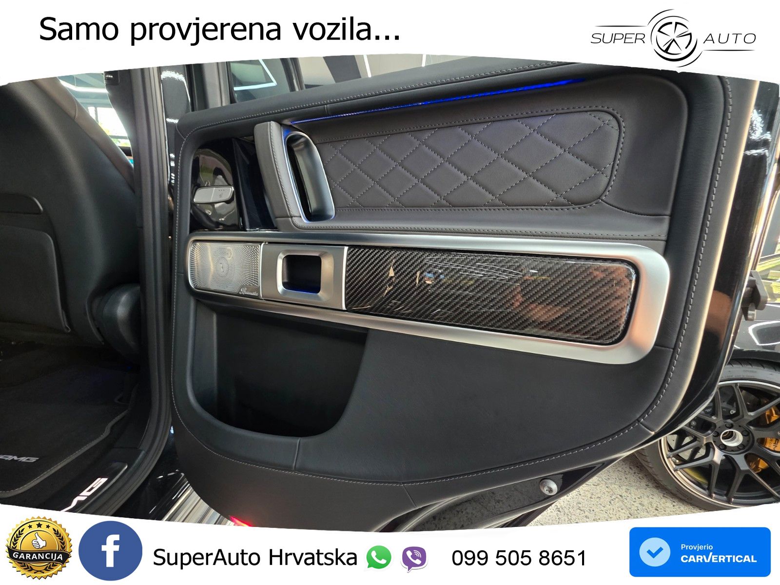 Mercedes AMG G 63 Long V8 (585 KS) 4MATIC 9G-TRONIC AMG SPEEDSHIFT PLUS LED+GR SJED+ACC